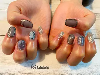 ネイル GéRanium Harukaのネイルデザイン