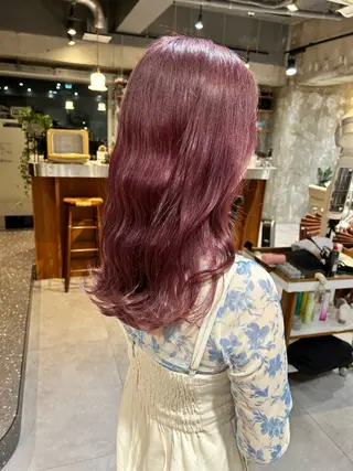 ロング カラー かわにし ひなた🐰のヘアスタイル