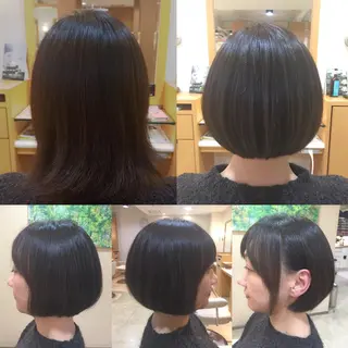 ショート ミディアム カラー 🐝肥田 しょーと🐝のヘアスタイル