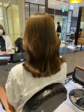 セミロング 韓国ヘア🇰🇷/ みずき/レイヤーのヘアスタイル