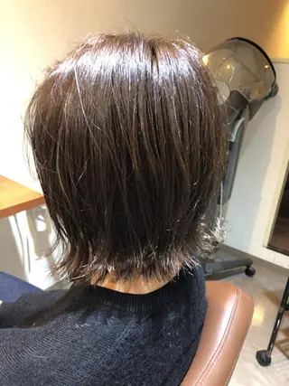 ミディアム カラー 萩原 凌✄のヘアスタイル