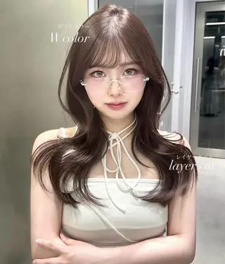 ロング 🎀LUNA🎀 レイヤーカット✨のヘアスタイル