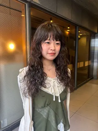 ロング パーマ izumi/ ボブ/パーマのヘアスタイル