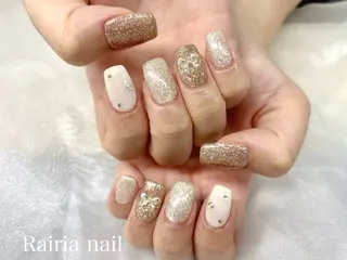 ネイル rairiaharu パラジェルのネイルデザイン