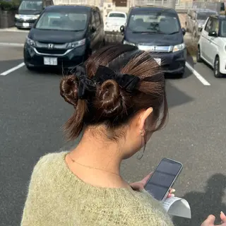 カラー ヘアアレンジ 美容室 Luccica HAWAII所属・平井 亜実のヘアスタイル