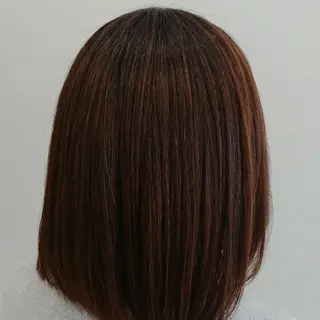 ミディアム 坂上 晴日のヘアスタイル