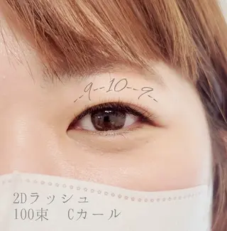 マツエク・マツパ jasmine所属・jasmine  のマツエク・マツパデザイン