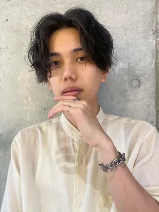 パーマ メンズ 表参道/メンズカット 眉ワックス/坂入朱美の眉毛・アイブロウイメージ