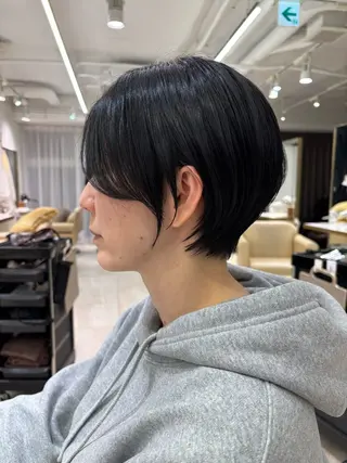 ショート 【無料カット】丸み ショート特化たくみのヘアスタイル