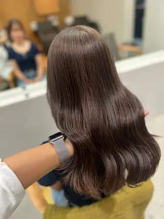 ロング カラー 誰よりも丁寧なカット 🍀小林輝のヘアスタイル