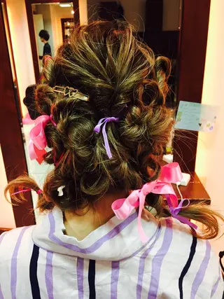 ヘアアレンジ scene.所属・TOPstylist ✂️フセケイタ✂️のヘアスタイル