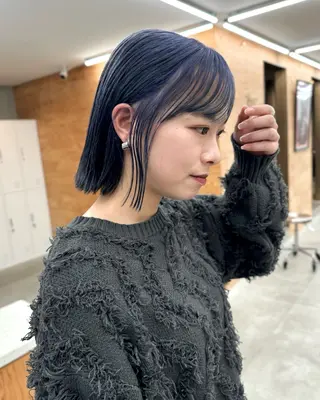 ショート カラー デザイン/レイヤー Kaito🐩/栄のヘアスタイル