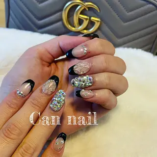 セミロング ネイル Parfum パルファンのネイルデザイン