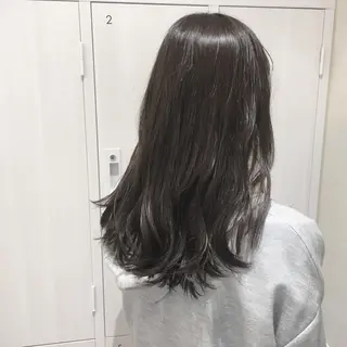 カラー ショート/ボブ/ 白髪ぼかし/しんやのヘアスタイル