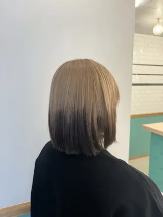 ショート カラー 似合わせハイトーン 👾はちすのヘアスタイル