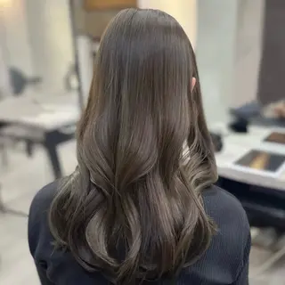 セミロング カラー 韓国レイヤー/艶髪/ manami🥣のヘアスタイル