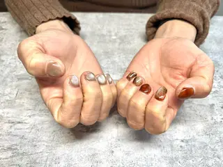 ネイル 岸本 郁美のネイルデザイン