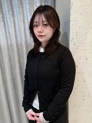 ミディアム カラー mai / linoah˚✧のヘアスタイル