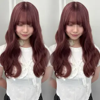 ロング girlyハイトーン /uki /渋谷🎀のヘアスタイル