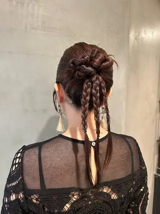 ロング ヘアアレンジ タナカ カナ🫧のヘアスタイル