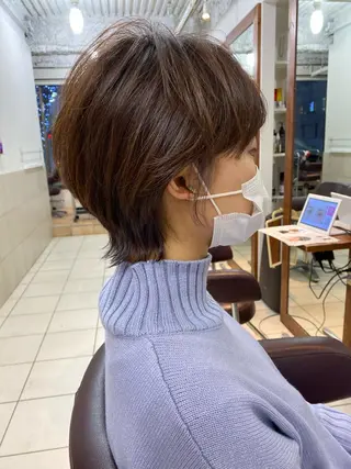 ショート カラー ベリショディレクター 小野 健太郎のヘアスタイル