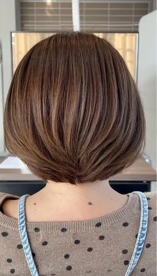 ショート AKARI🌟ボブ/ ハイライト/似合わせのヘアスタイル