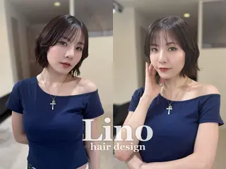 ミディアム Lino hair design所属・Lino/ SORA/千葉のヘアスタイル
