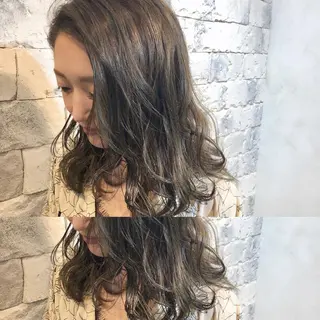 ミディアム カラー AUBE HAIRazul吉祥寺所属・綺麗な髪質にしたい方 限定🌈清水　祥のヘアスタイル