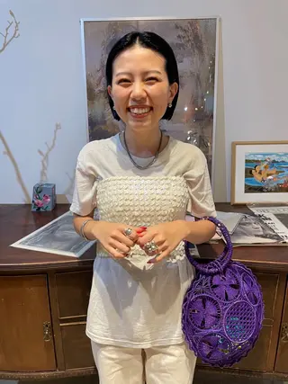 カラー 安藤楓華 fuka andoのヘアスタイル