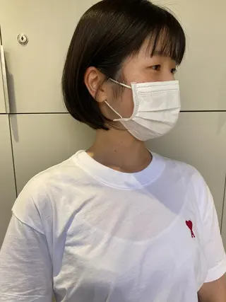 ショート カラー ヘアアレンジ stylist/蛯谷 珠里のヘアスタイル