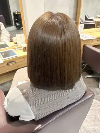 ミディアム カラー パーソナルカラー 診断🍀マリンのヘアスタイル
