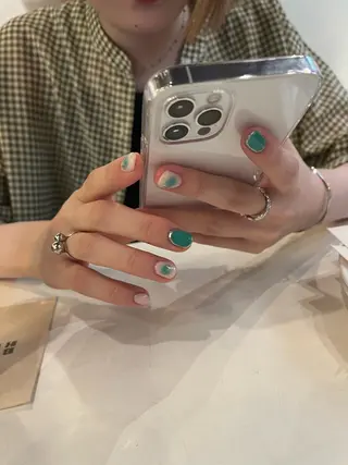 ネイル 海外girl🤎 透明感ベージュmaoのその他イメージ