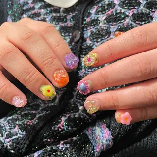 ネイル 新井 ひなののネイルデザイン