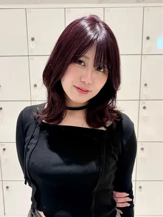 ミディアム カラー AVANCE KAKOのヘアスタイル