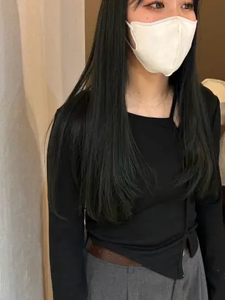 ロング ROCAReTAkyoto（ロカリタ）千本丸太町店所属・清水 月菜のヘアスタイル