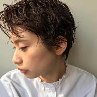 ショート analogue所属・u harukaのヘアスタイル
