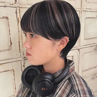 ショート カラー RorriM natsuのヘアスタイル