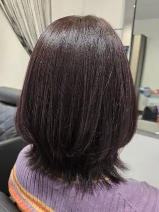 ミディアム LEE HANAのヘアスタイル