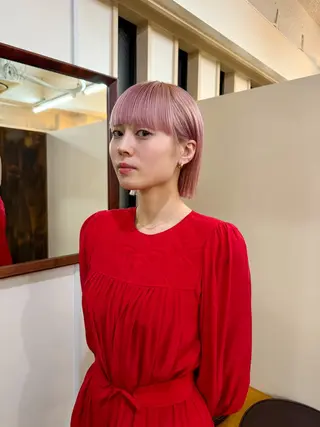 ミディアム カラー ブリーチカラーモデル 募集中/ リョウスケのヘアスタイル