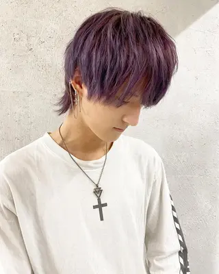 ショート カラー ヘアアレンジ メンズ 【池袋/スパイキー ショート】ⓝⓘⓜⓤのヘアスタイル