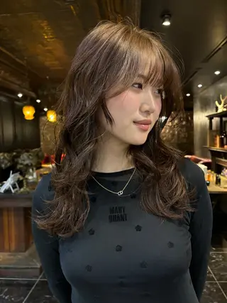 ロング カラー デザインレイヤー/ KOSUKEのヘアスタイル