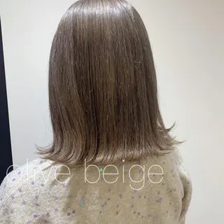 ミディアム 透明感カラー 金村真子のヘアスタイル