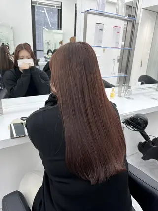 ロング カラー 似合わせハイトーン♡ みつきのヘアスタイル