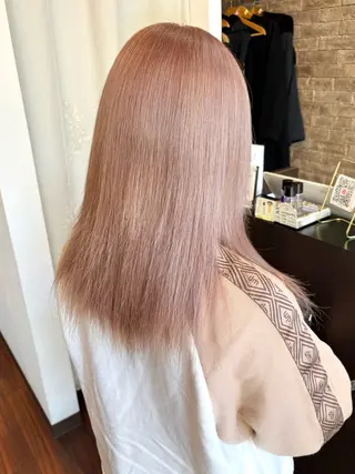 セミロング カラー 𝐤𝐲𝐨𝐤𝐚 🌿‬のヘアスタイル