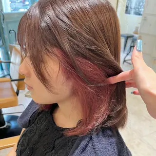 ミディアム ヤマダ サクラのヘアスタイル