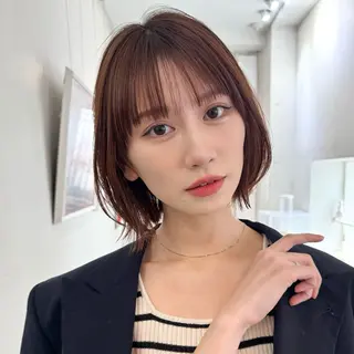 ショート MINX青山店所属・結莉/ボブ/ 縮毛矯正のヘアスタイル