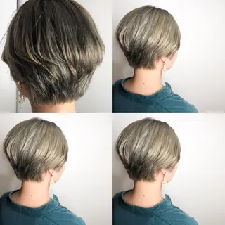 ショート カラー TWIN【トゥイン】所属・👑似合わせレイヤー が好評👑佐久田のヘアスタイル