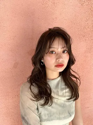 ミディアム パーマ 髪質改善のプロ💟 kanonのヘアスタイル