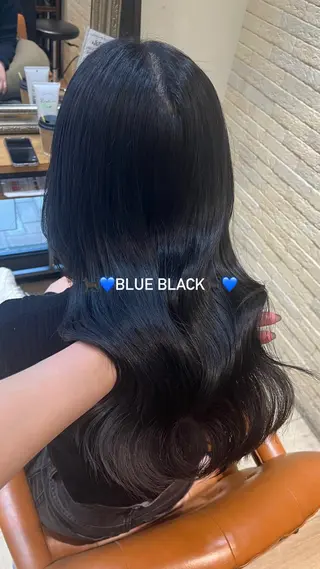 ロング カラー KOKORO 中村 朱里のヘアスタイル