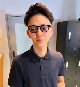 ショート カラー パーマ ヘアアレンジ メンズ メンズ特化 しゅうへいのヘアスタイル